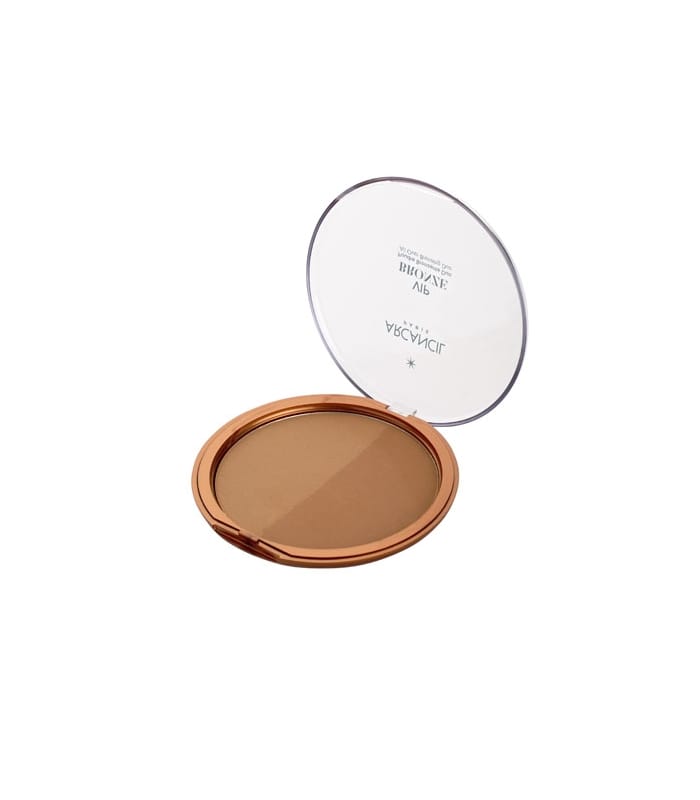 ARCANCIL-VIP BRONZE-Poudre Soleil Duo Maxi Format - Sublimateur de bronzage - Vegan