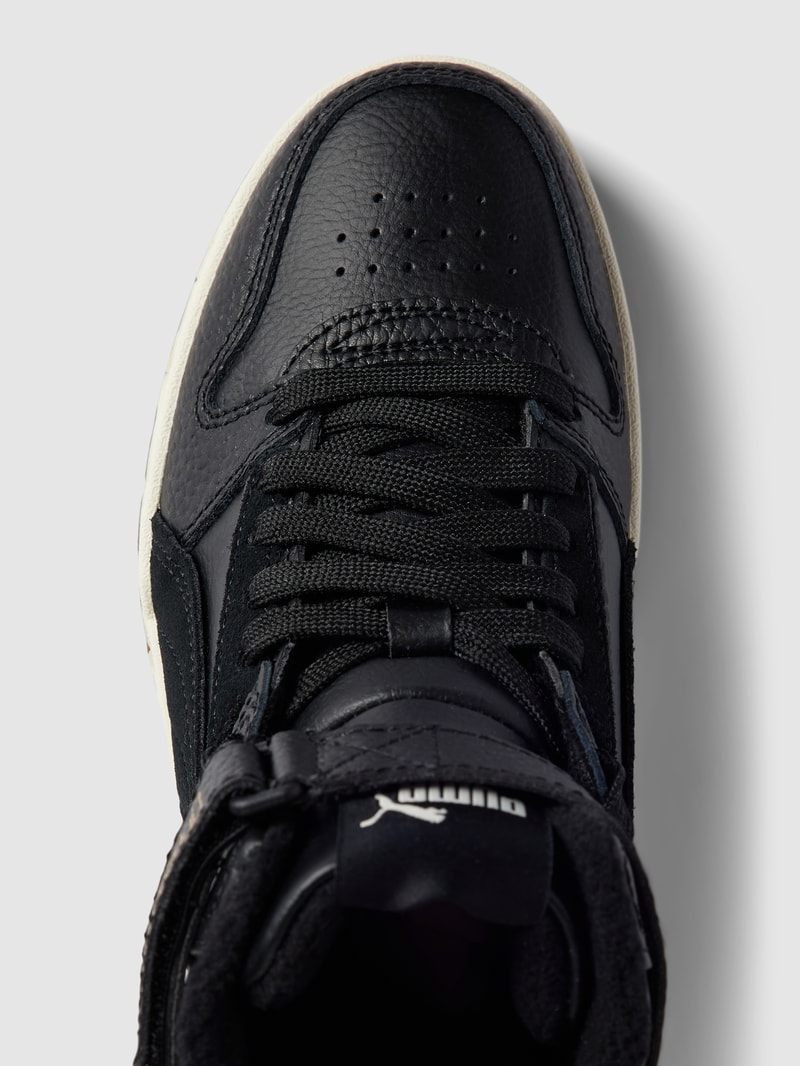 Sneaker mit Label-Details Modell 'GAME' in schwarz