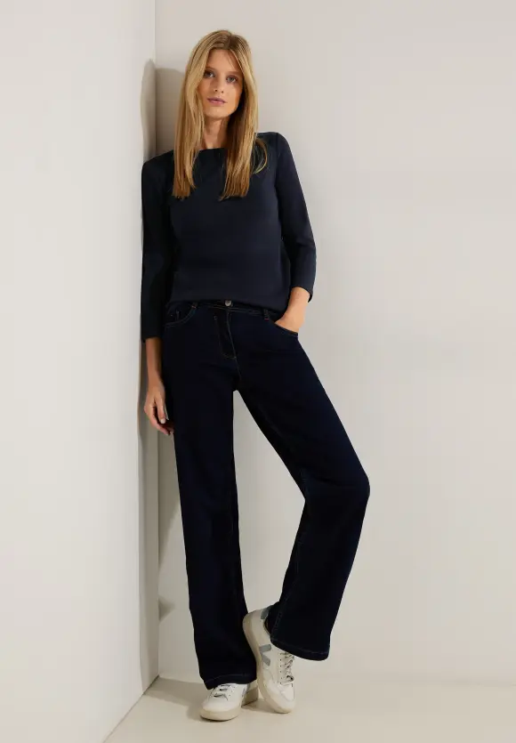 CECIL Basic Shirt in Unifarbe