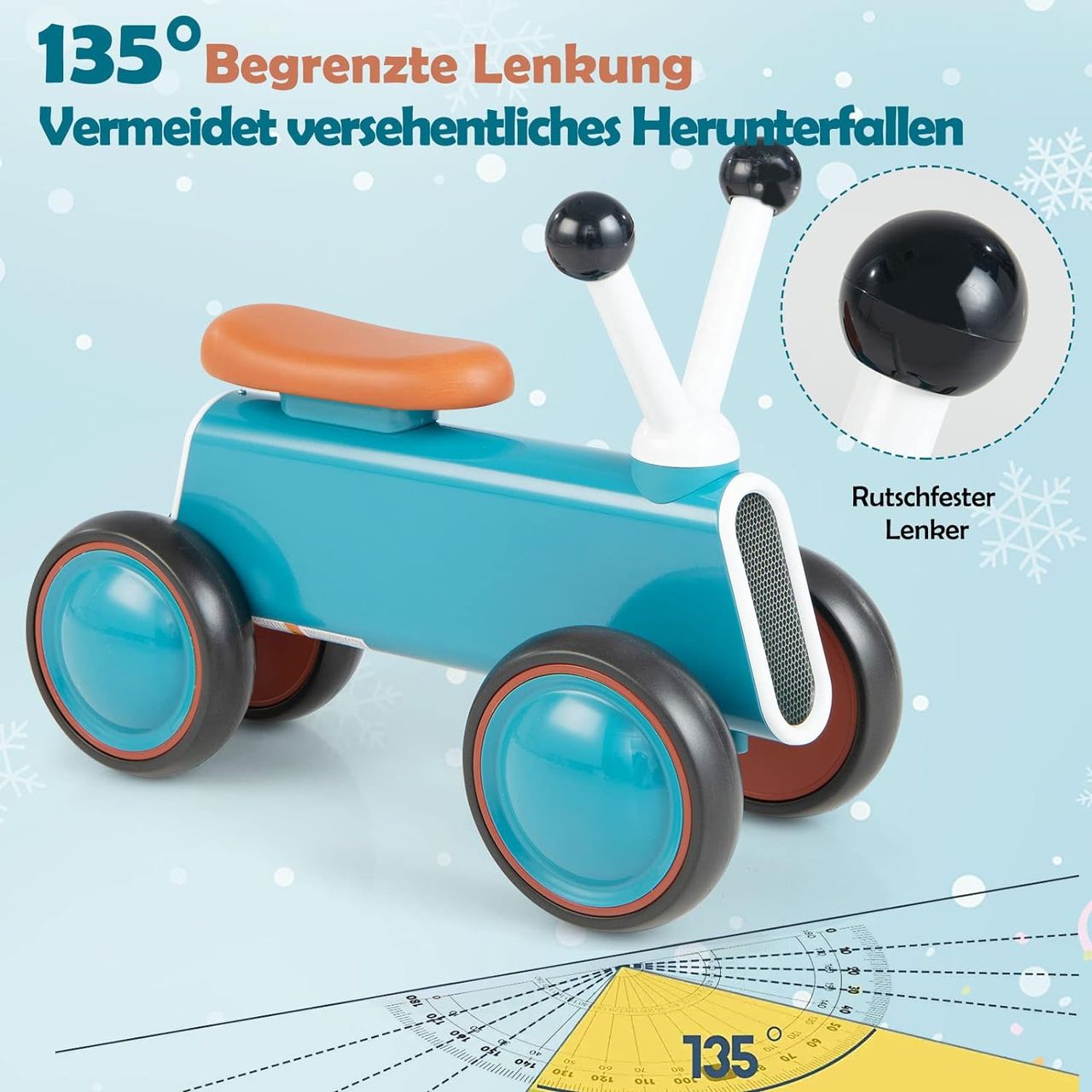 Costway Baby-Laufrad für Kinder 12-24 Monaten