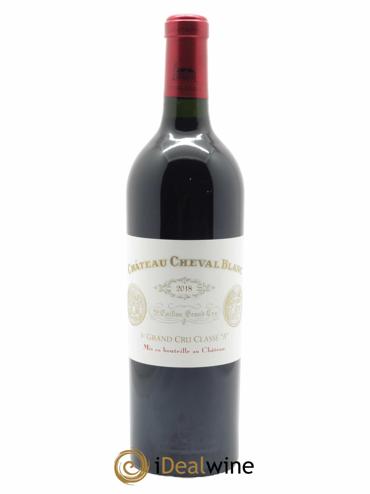 Château Cheval Blanc 1er Grand Cru Classé A (CBO à partir de 6 bts) 2018 - Lot de 1 Bouteille