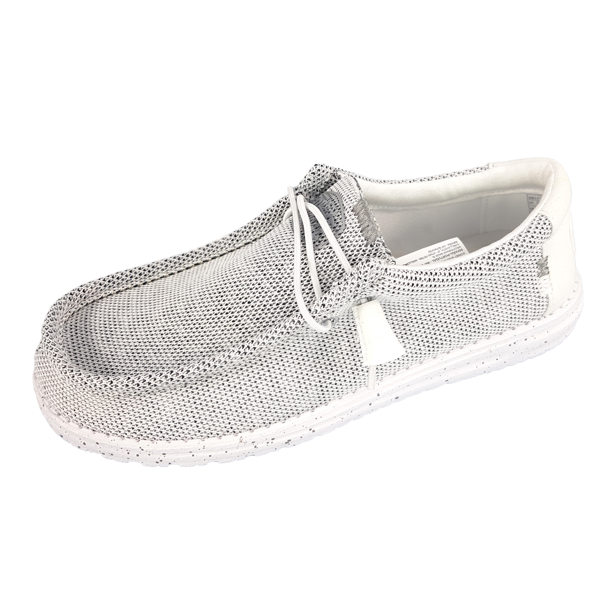 Hey Dude Wally Sox 40019-1KA Grau Stone White