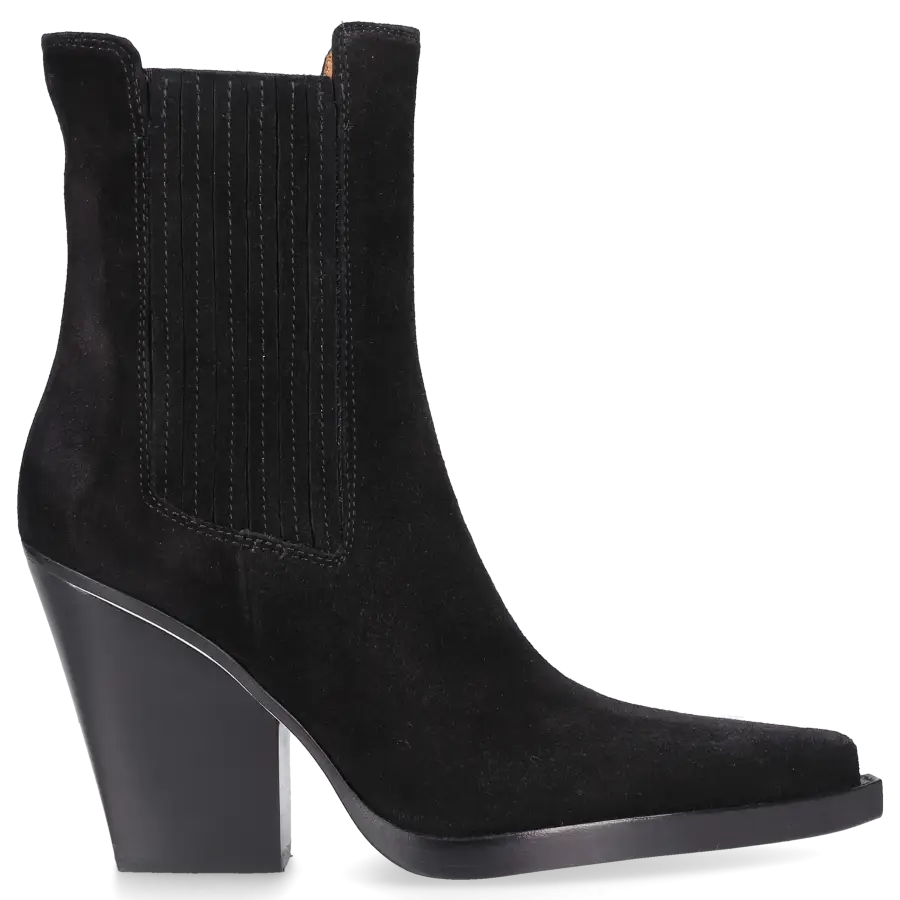 Paris Texas - Chelsea Boots DALLAS Veloursleder - schwarz