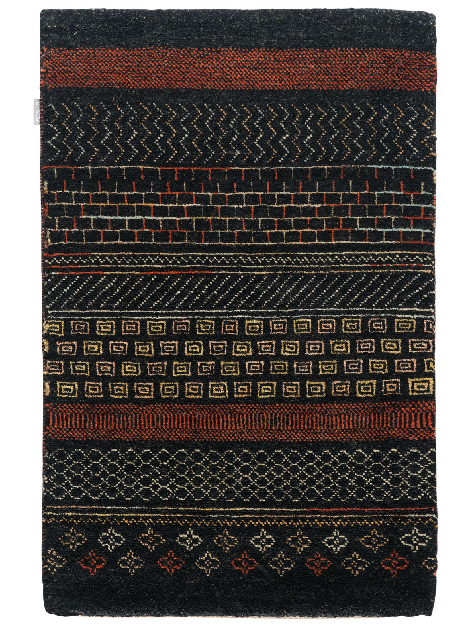 Contemporary Gabbeh ca. 59 x 92 cm, Unikat / Einzelstück
