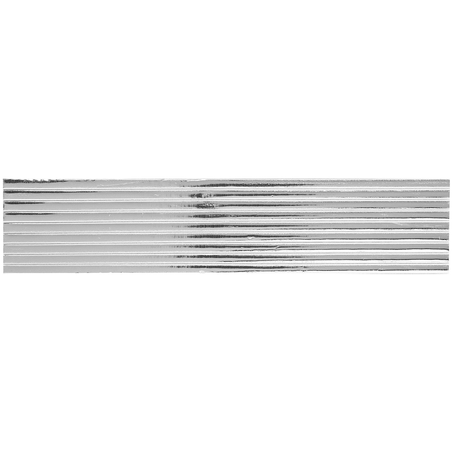 Verzierwachsstreifen silber, 22 cm, 9 Stück
