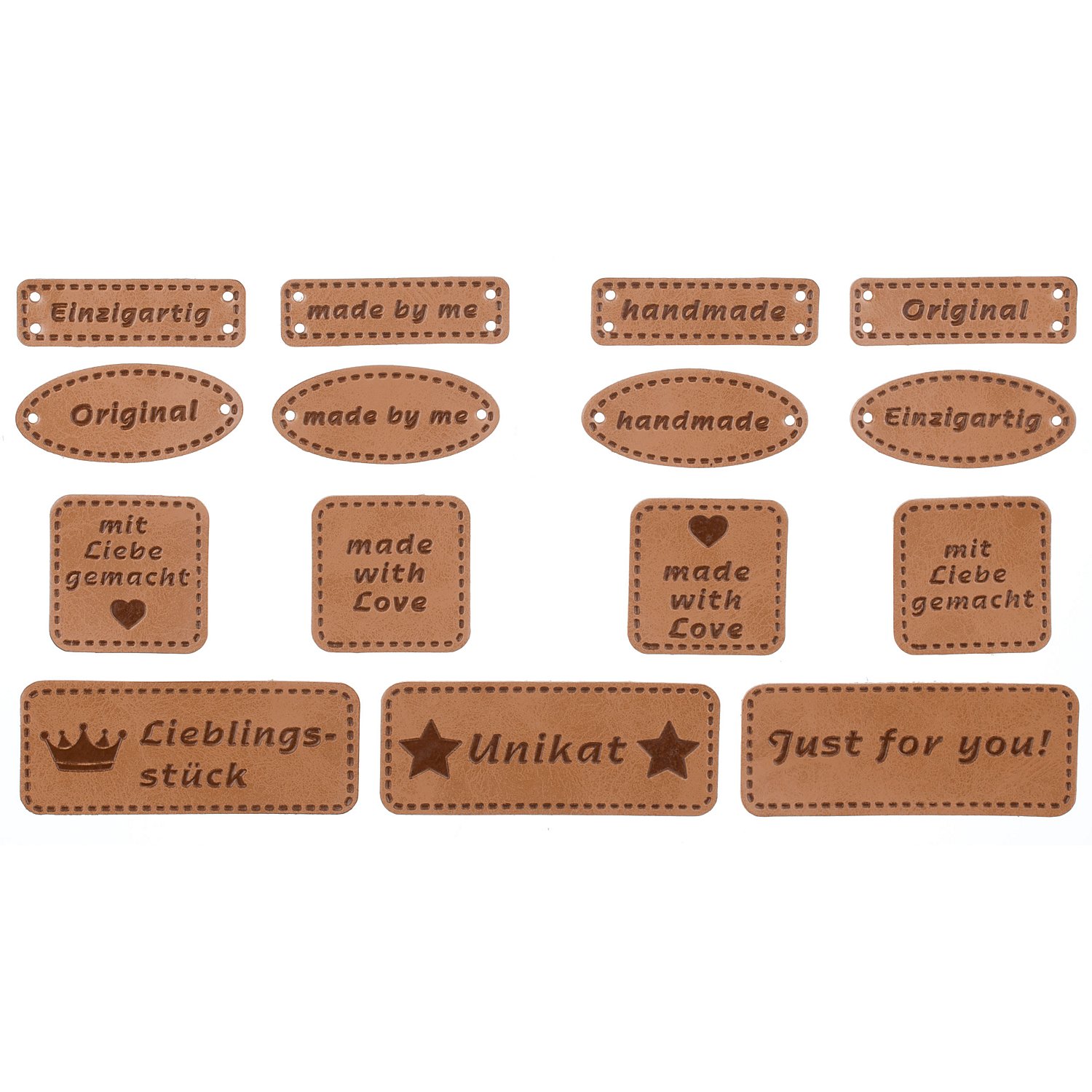 buttinette Label-Set 