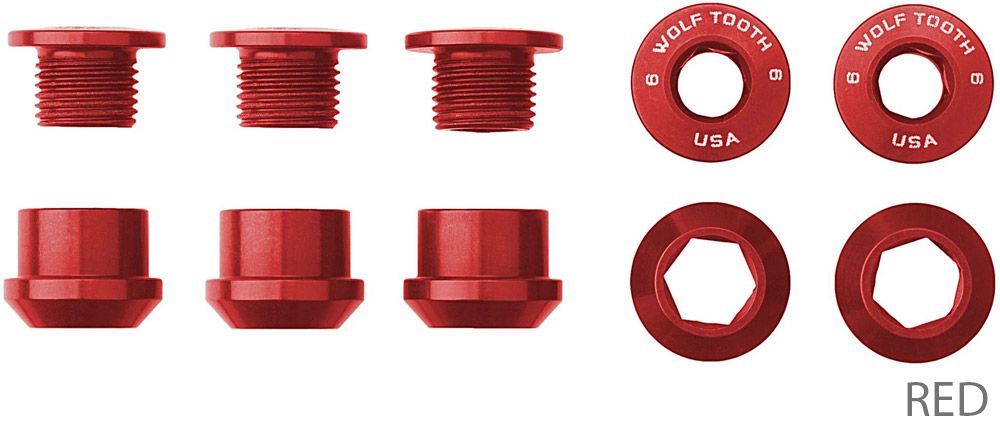 Wolf Tooth Components 1-fach Kettenblattschrauben (5 Stück) kaufen | Bike-Discount