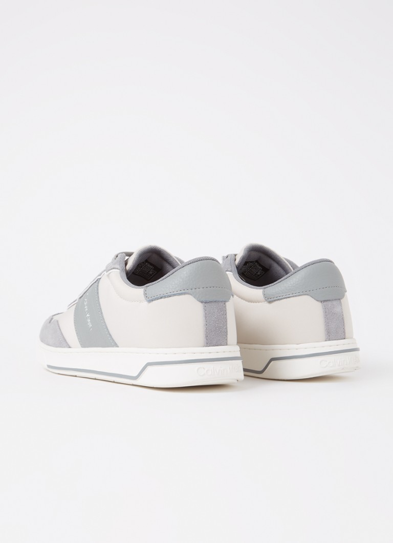 Sneakers Calvin Klein con dettagli in pelle scamosciata e logo