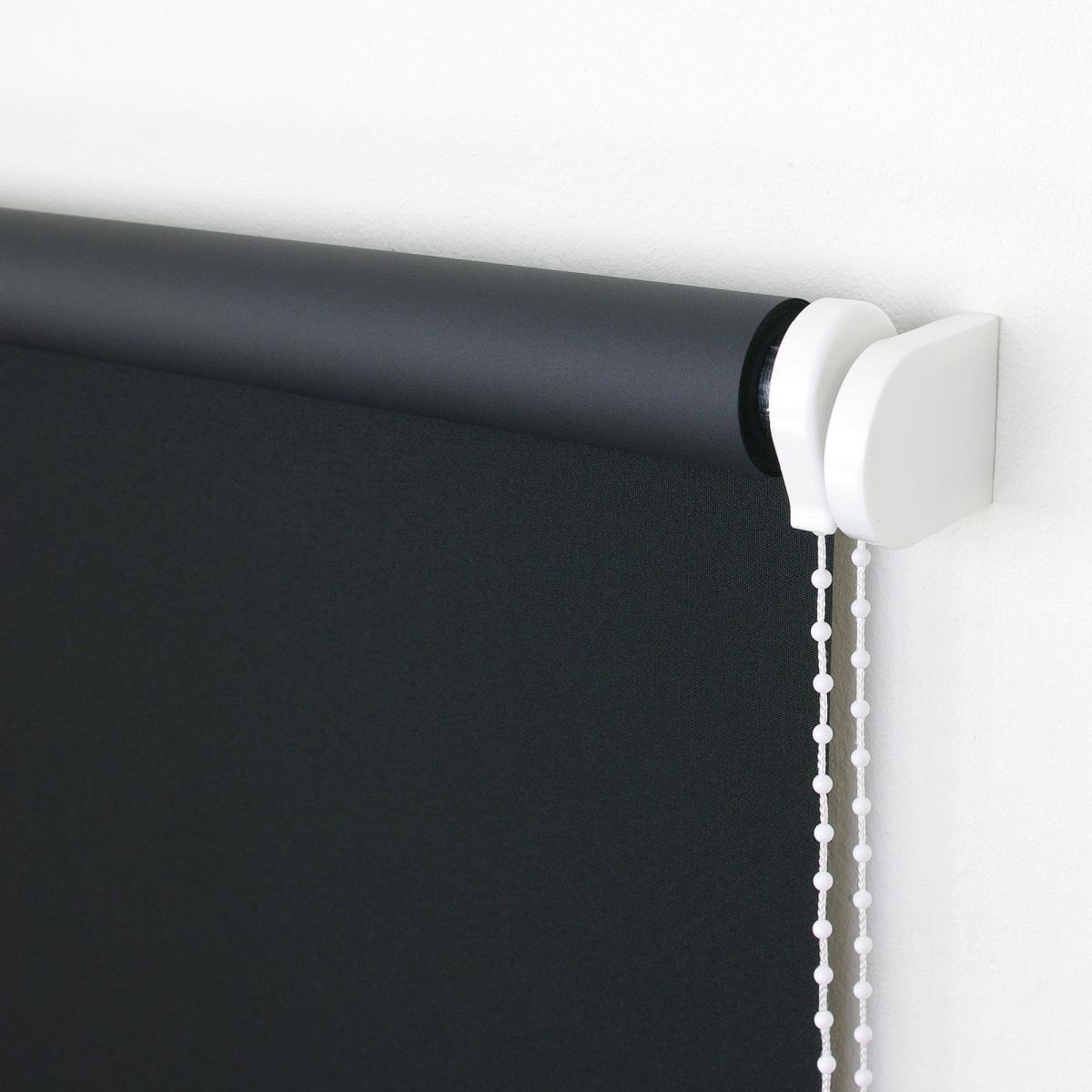 Bella Casa Seitenzugrollo 092 x 180 cm schwarz