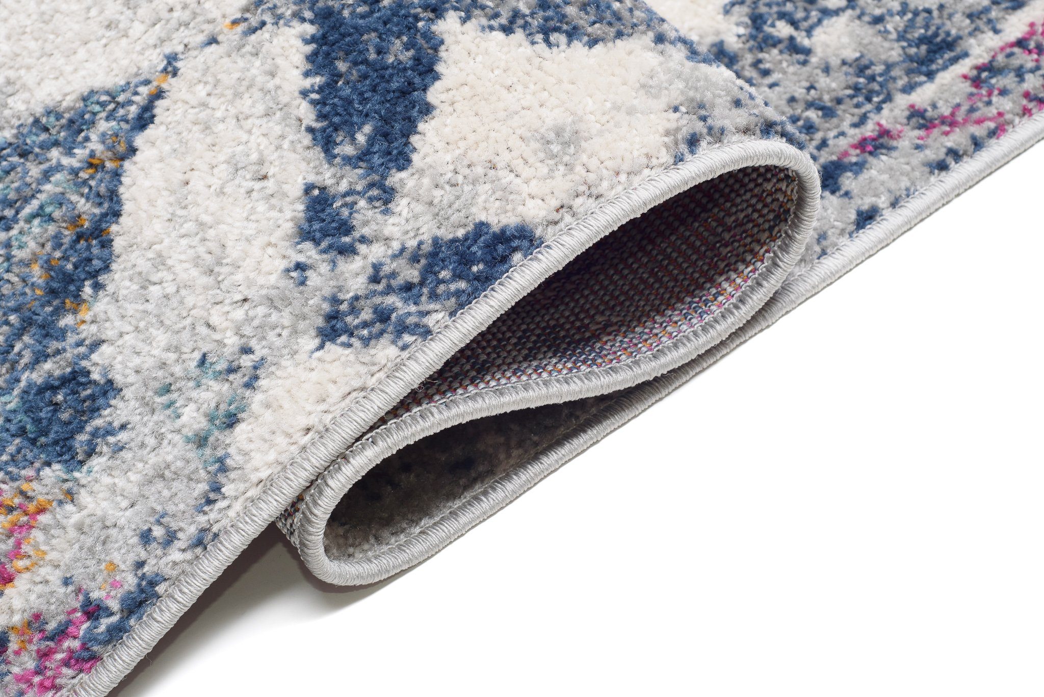 Läufer Läufer Flurläufer Modern Abstraktes Teppichläufer 80 cm Breit, Mazovia, 80 x 100 cm, Kurzflor, Meterware, Höhe 9 mm, Kurzflor - niedrige Florhöhe