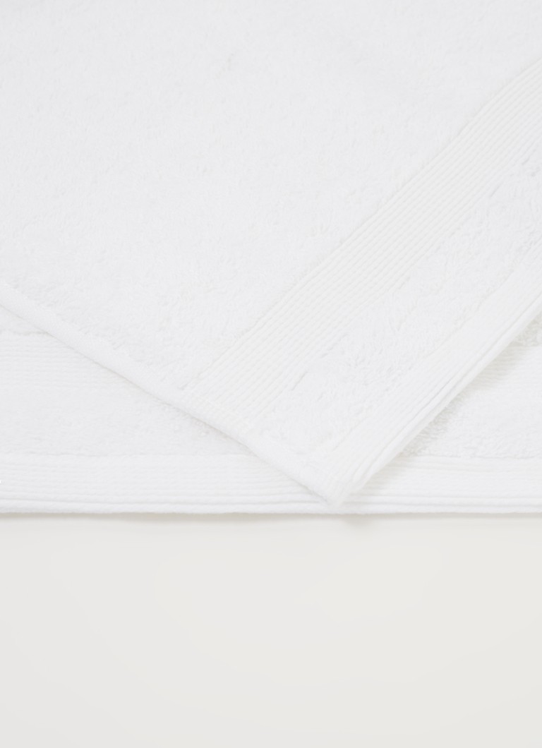 de Bijenkorf Home Organic Softness gjestehåndkle - 600 g/m² - 30 x 50 cm