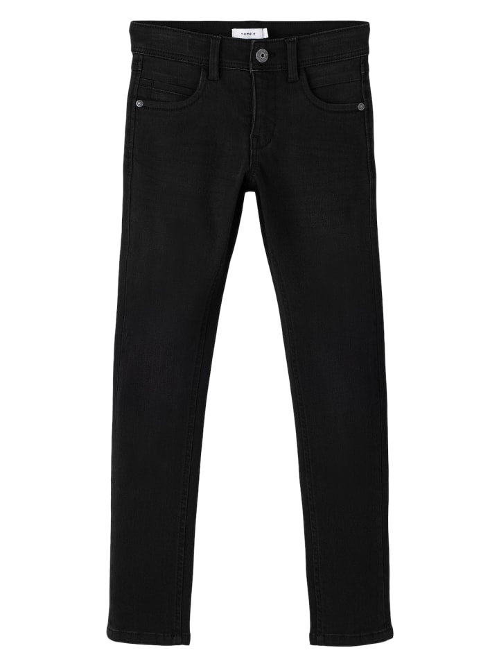 name it Jeans slim fit in black günstig kaufen