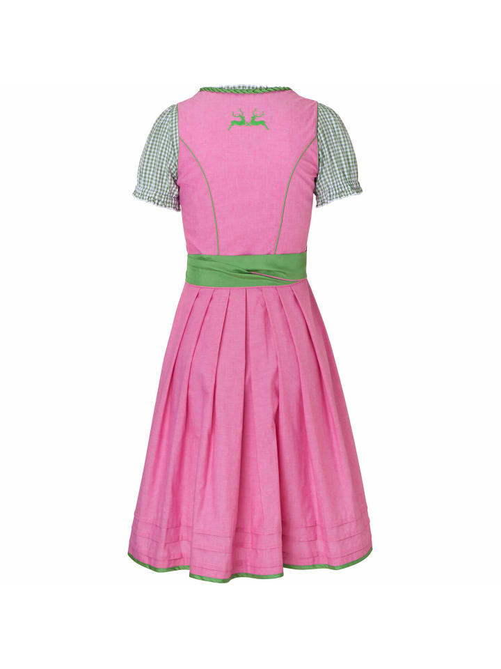 Wiesnkönig Dirndl Jasmin in Rose günstig kaufen