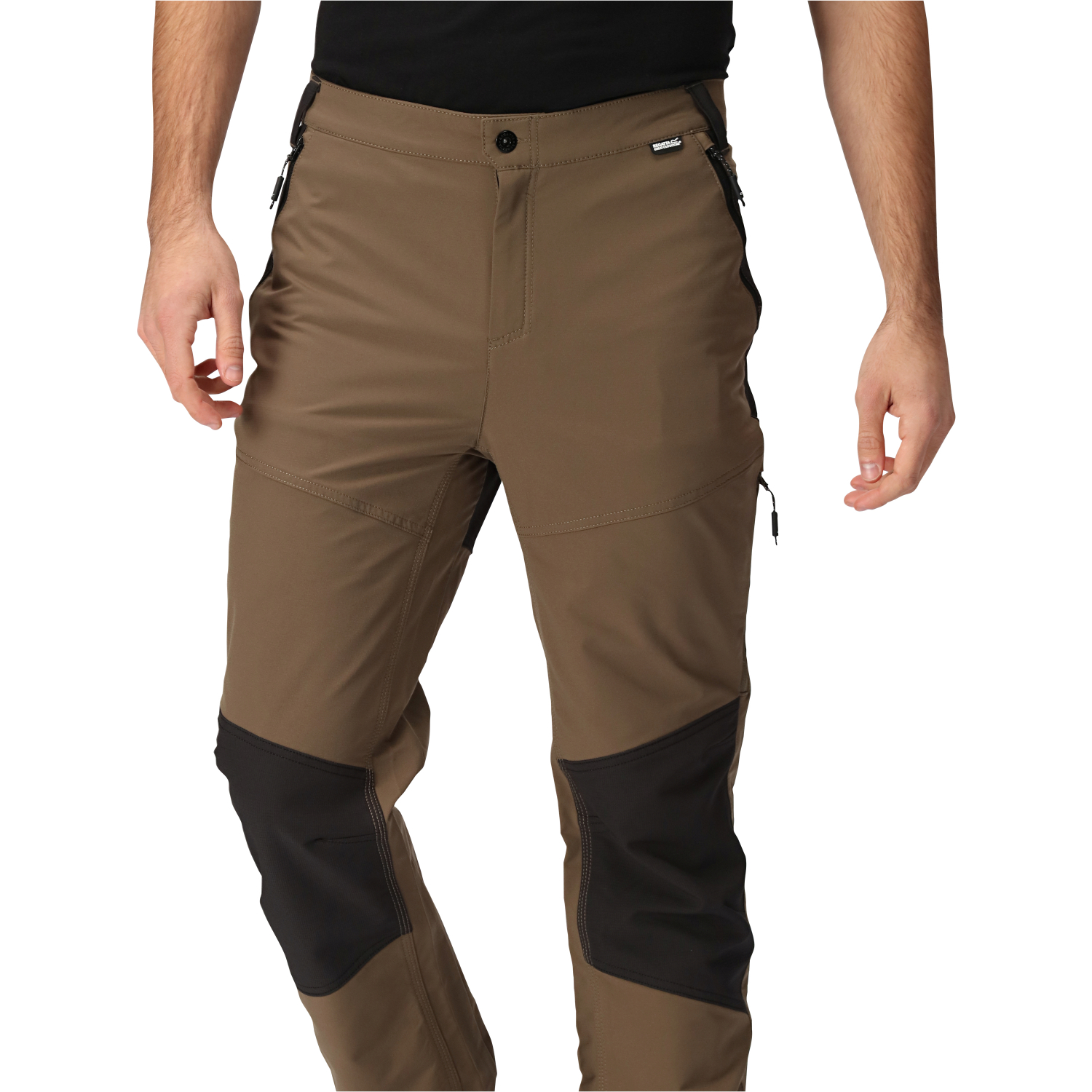 Regatta Herren Hose Questra V (schlamm)