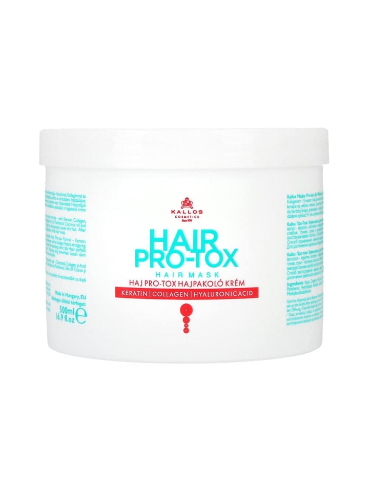 Kallos Cosmetics Kallos KJMN Haar Pro-tox Creme Haarmaske Keratin Hyaluronsäure 500 ml günstig kaufen onesize