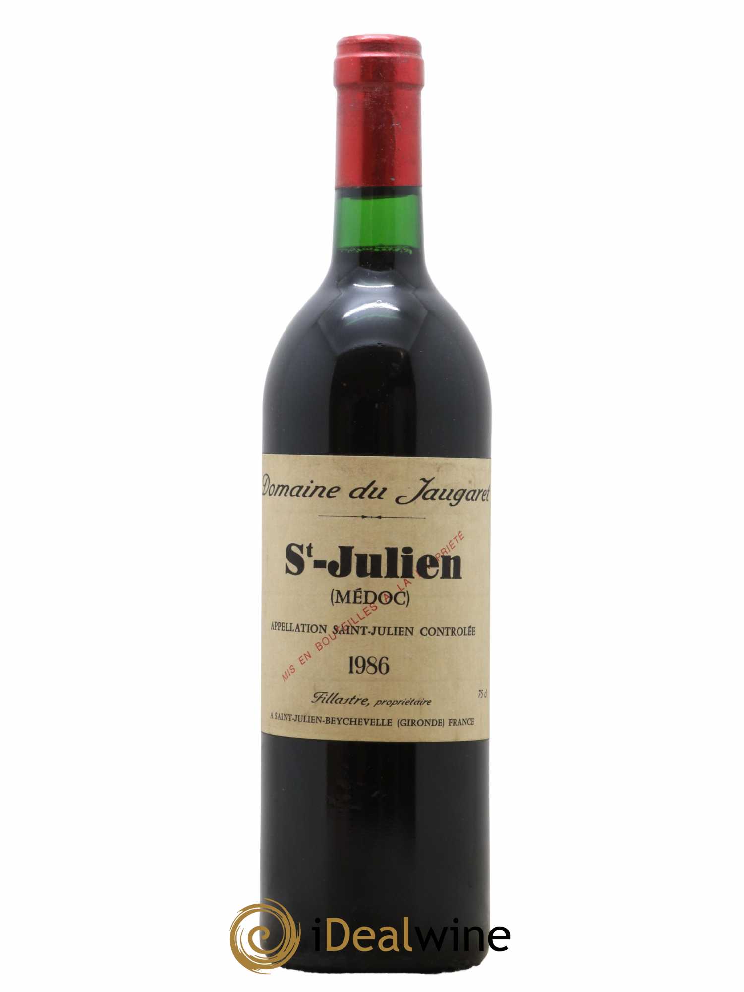 Domaine du Jaugaret  1986 - Lot de 1 Bouteille