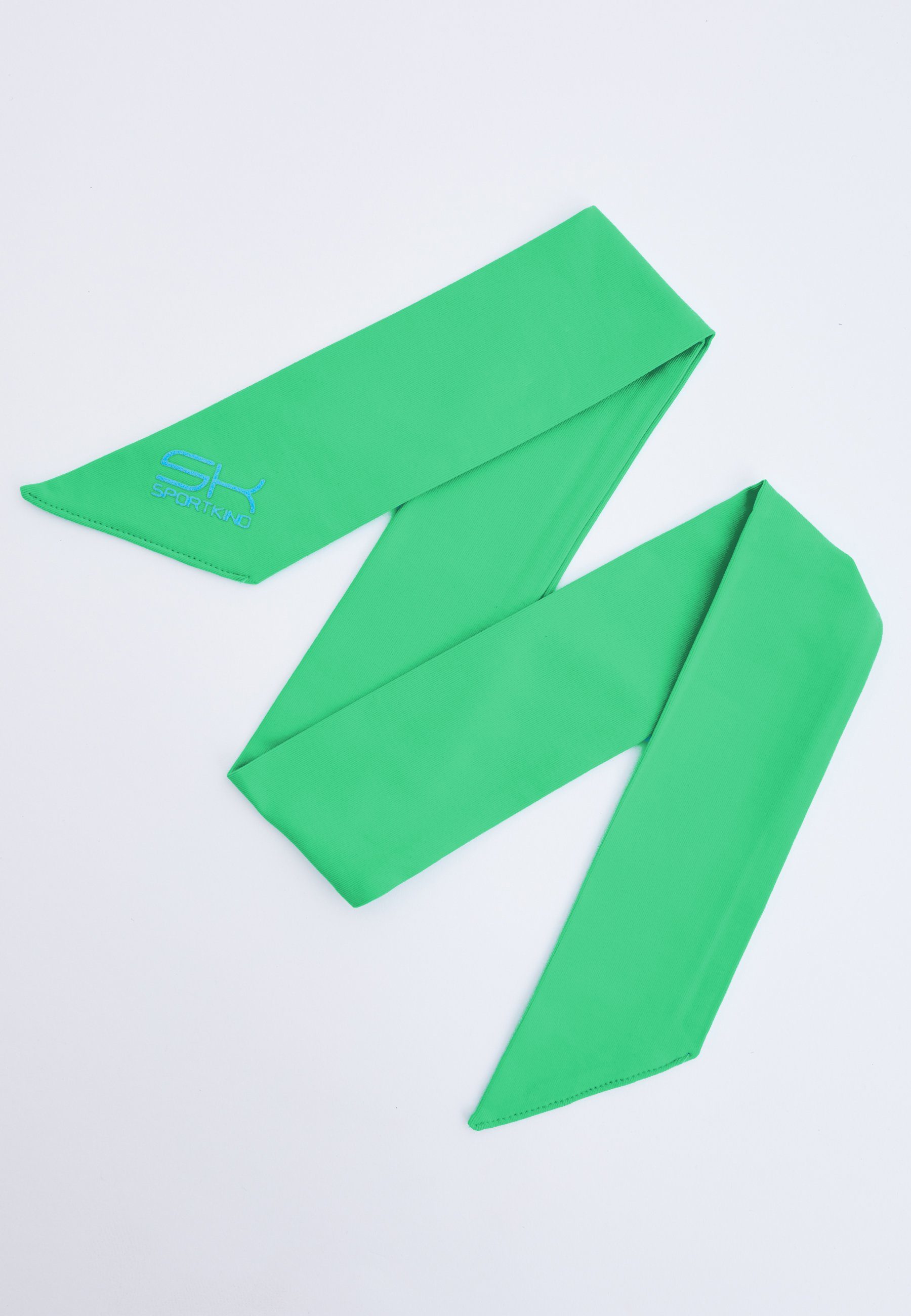 SPORTKIND Schweißband Tennis Stirnband Schweißband, unisex Kinder & Erwachsene, grün