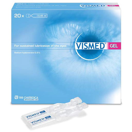 VISMED GEL Einmaldosen  20X0.45 ml  Einzeldosispipetten