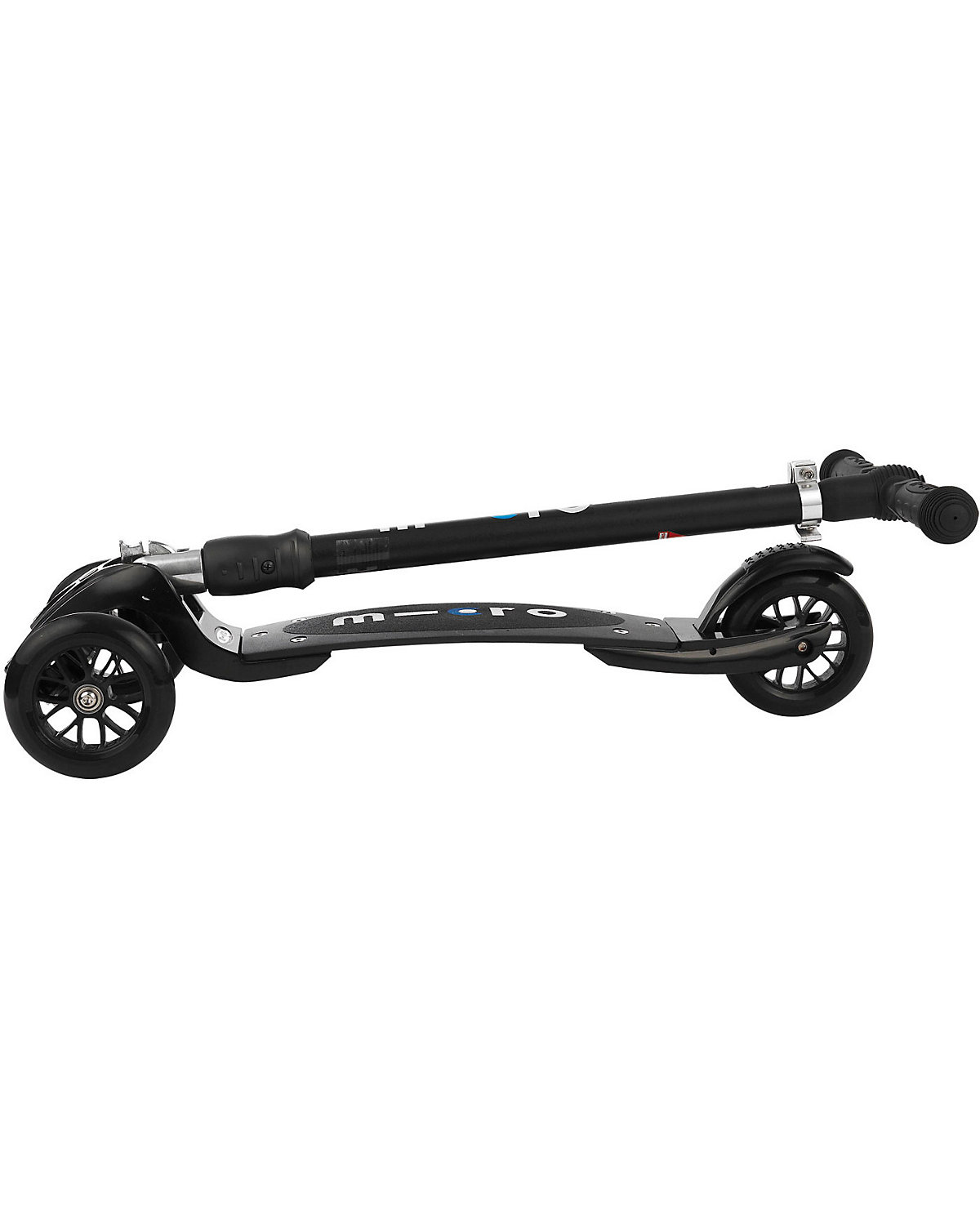 Kickboard compact mit austauschbarem Lenker, schwarz