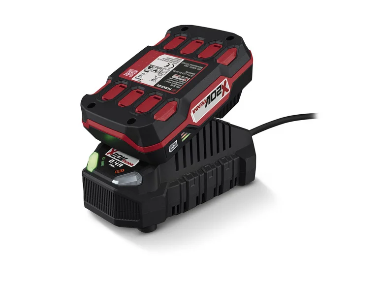 Bateria PARKSIDE® PAP 20 B1, 20 V, 2 Ah e carregador PLG 20 C1, 2,4 A
