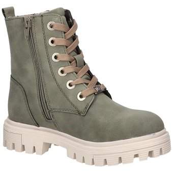 Tom Tailor Schnür Boots in grün