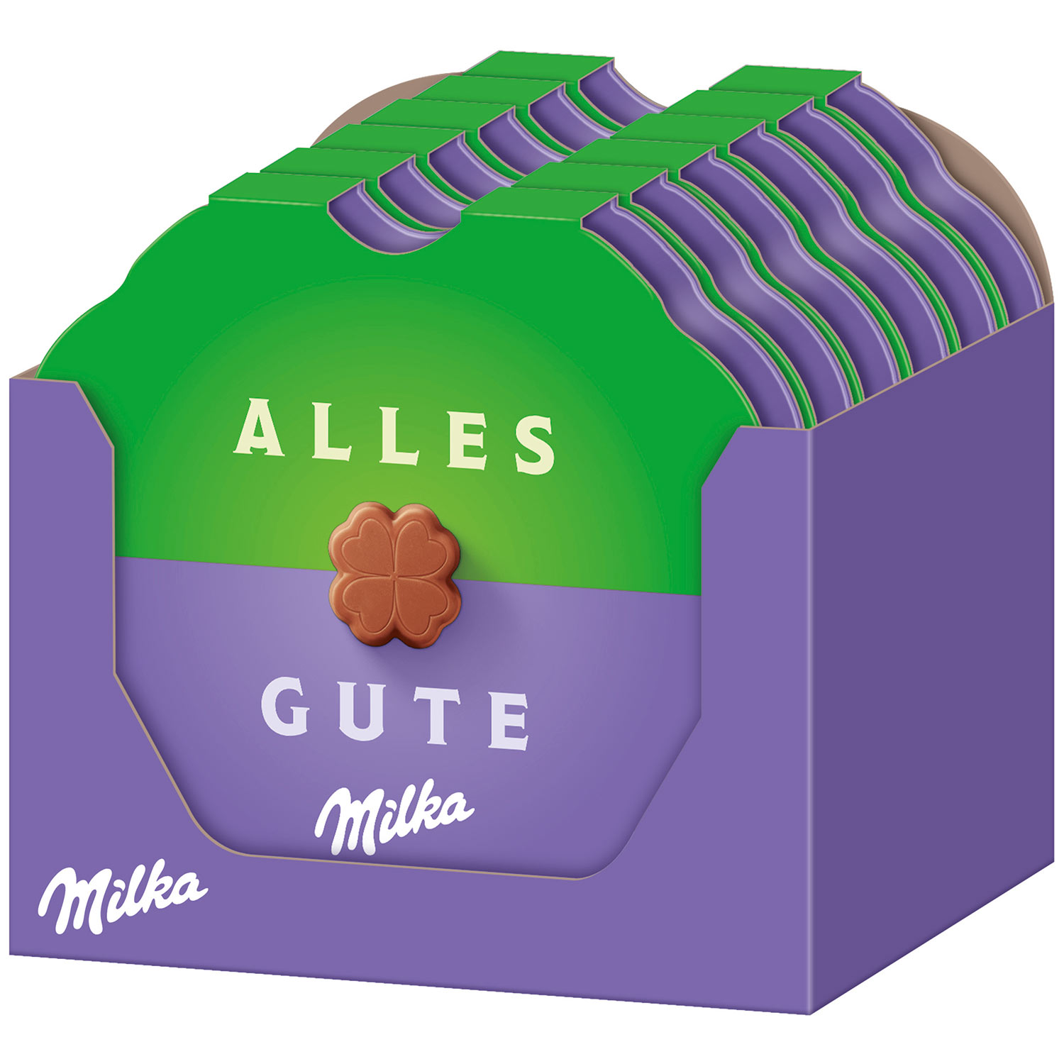 Milka 'Alles Gute' Pralinés à la Dessert au Chocolat 44g