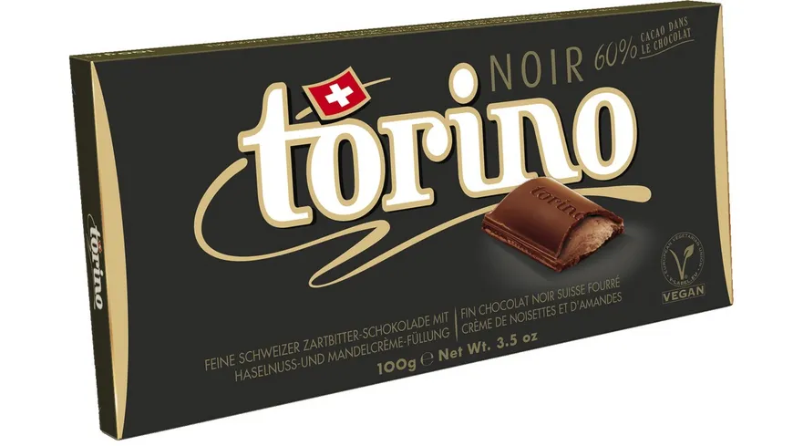 Camille Bloch Zartbitter-Schokolade Torino Noir 100 g
