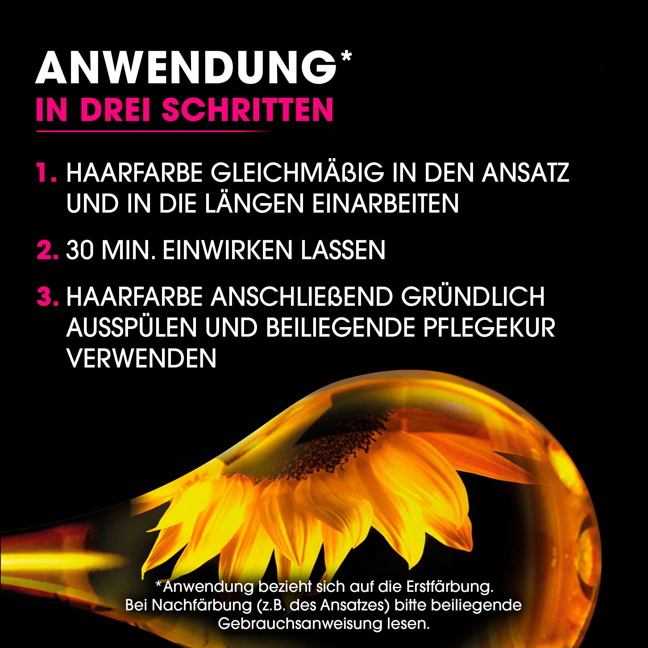 GARNIER Coloration Garnier Olia dauerhafte Haarfarbe, Set, 3-tlg., Ölbasis