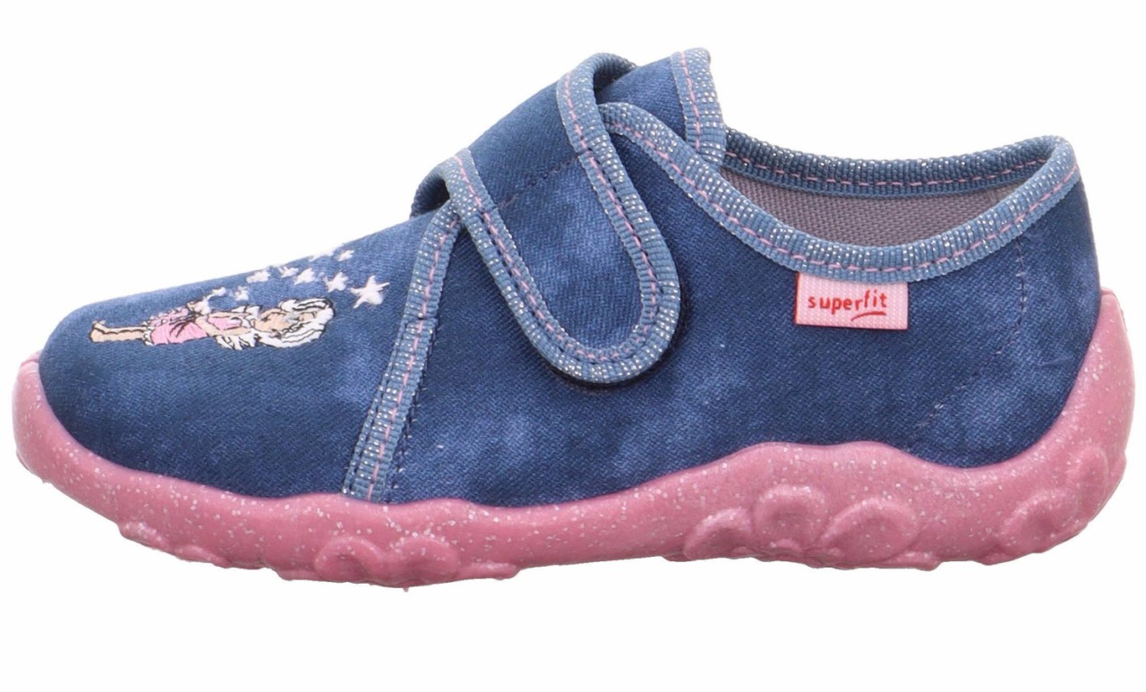 SUPERFIT Hausschuhe blau