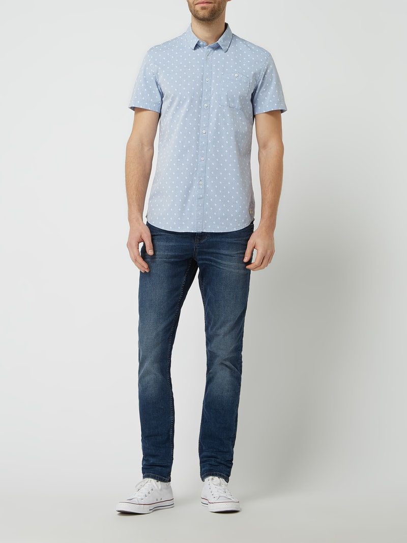 Straight Fit Jeans mit Stretch-Anteil Modell 'Aedan' in jeans