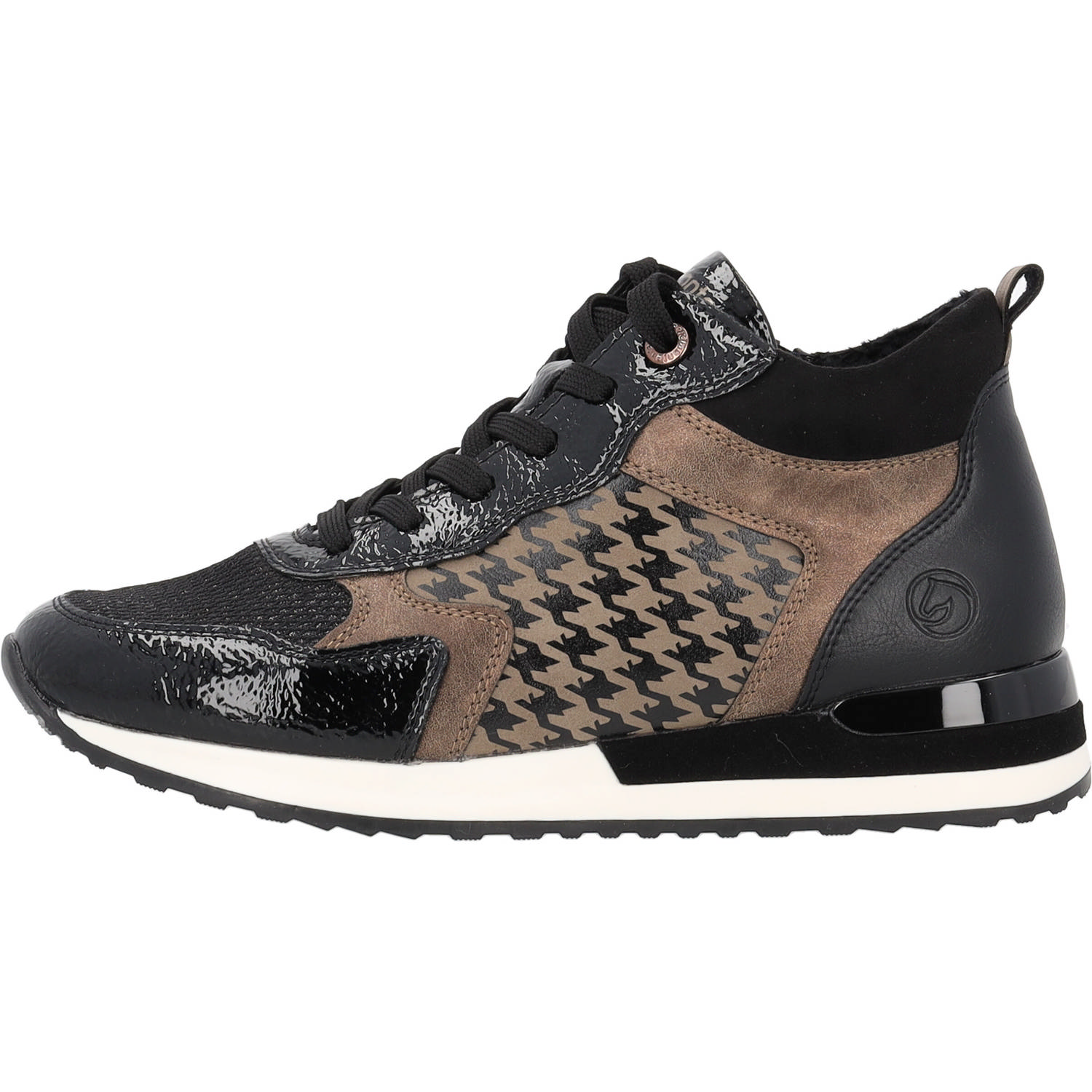 Remonte R2577, Schnürschuhe, Damen, Schwarz