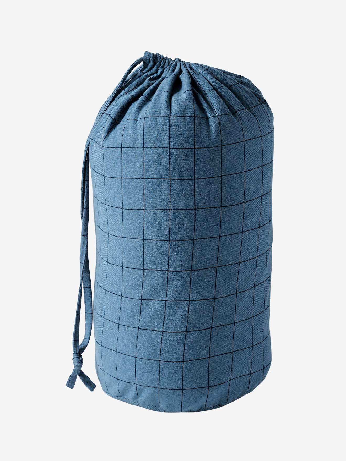 Vertbaudet Kinder Schlafsack TEDDY mit Recycling-Materialien Oeko-Tex - blau