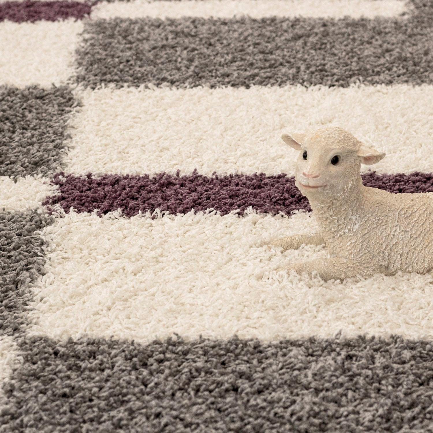 Hochflor-Läufer Gala Shaggy 2505, Ayyildiz Teppiche, rechteckig, Höhe: 30 mm, 80cm x 250cm (BxL)