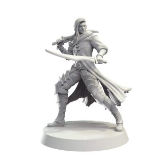 Eldfall Chronicles - Miniatures - Single Model - Thenrin Swashbuckler
