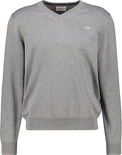 GANT Herren Strickpullover CLASSIC COTTON V-NECK