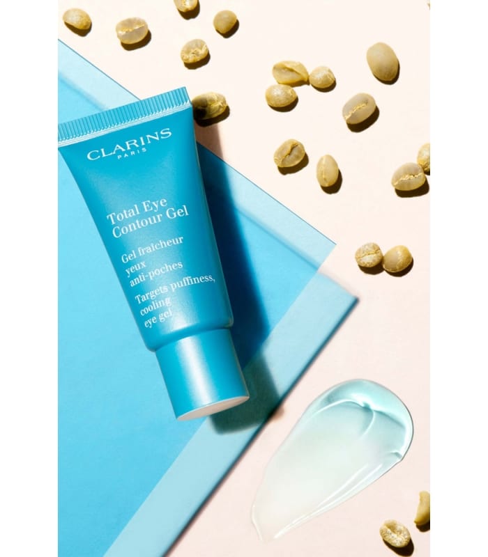 Clarins-TOTAL EYE CONTOUR GEL-Gel fraîcheur yeux anti-poches