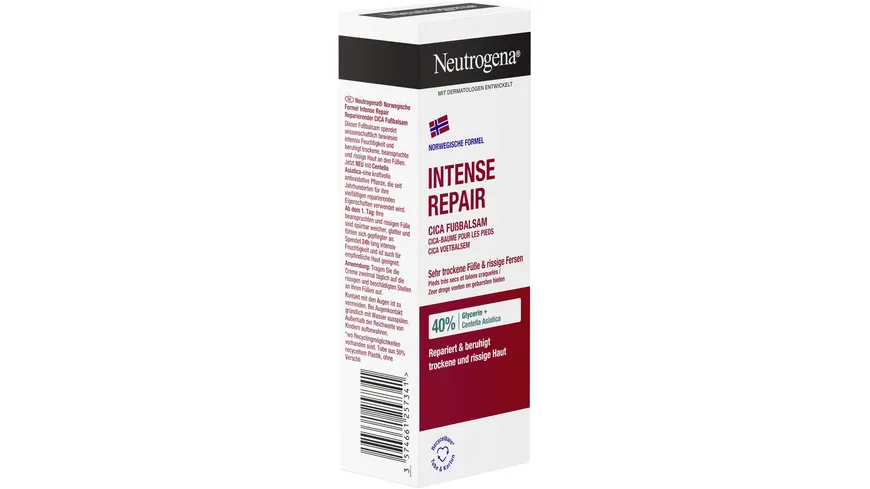 Neutrogena Norwegische Formel Intense Repair Reparierender Fußbalm 50 ml