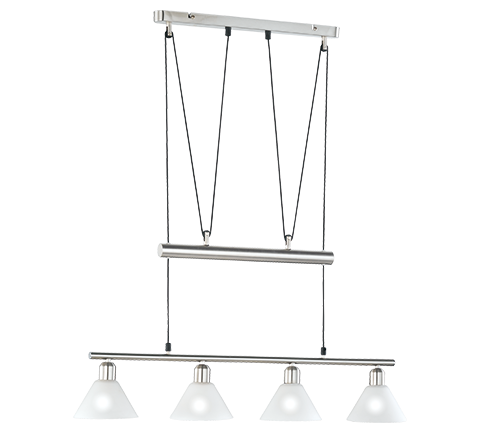 TRIO 4-flg Pendelleuchte Stamina