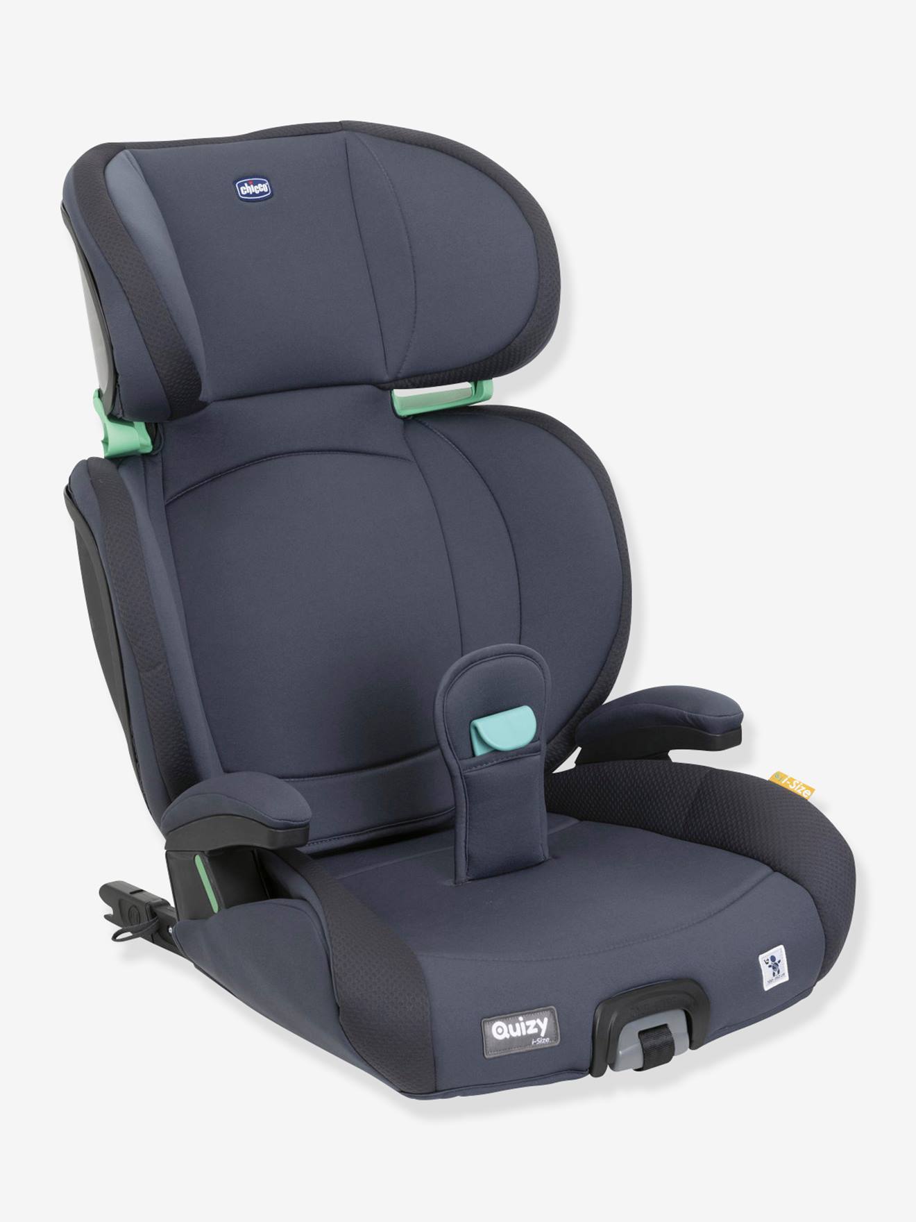 Chicco Kindersitz Quizy i-Size Air CHICCO, 100-150 cm, Gr. 2/3 - schieferblau