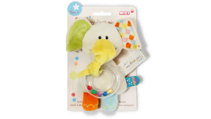 NICI Ringrassel Elefant Dundi 39712