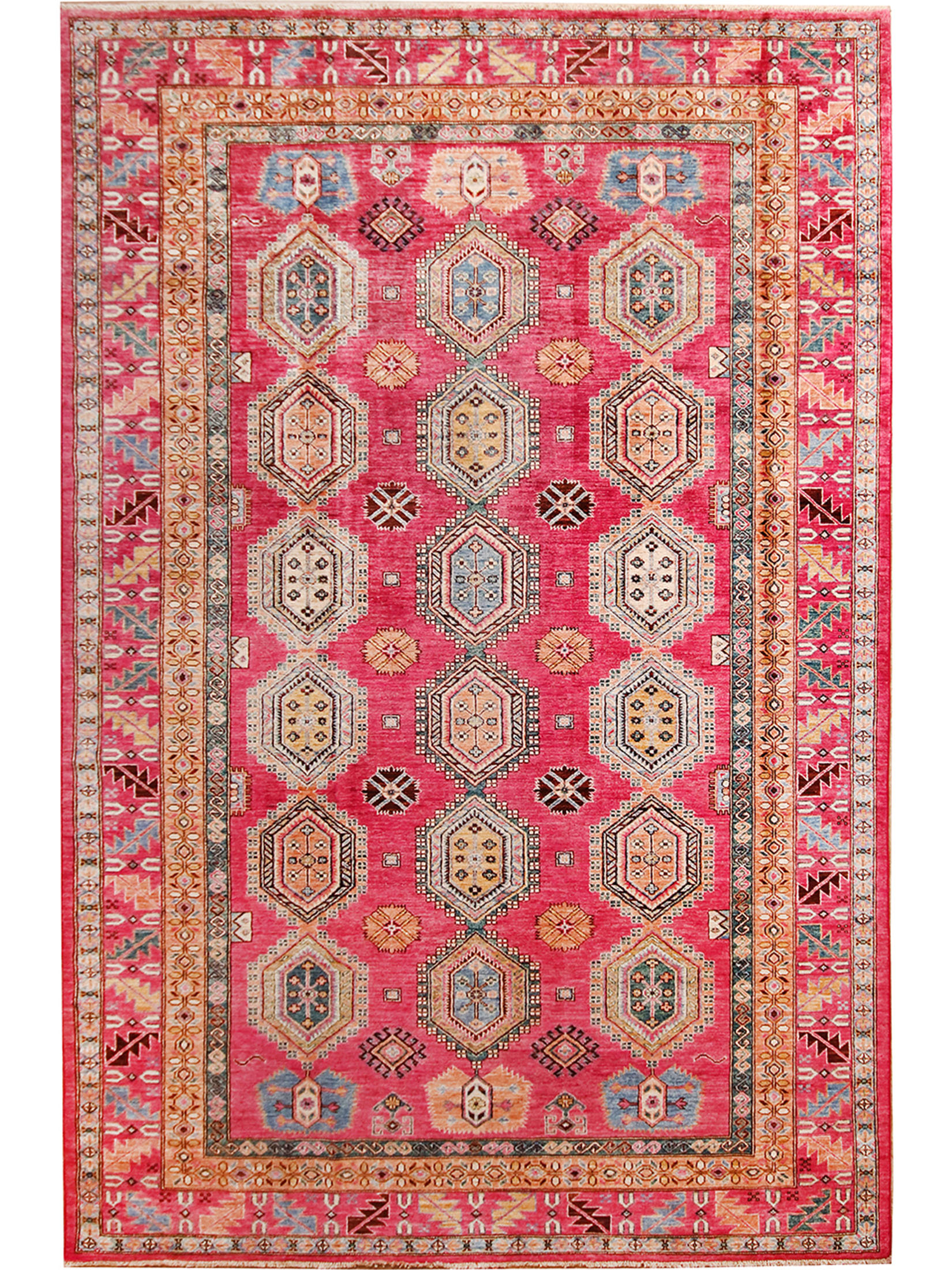 Kazak Ghazni ca. 207 x 312 cm, Unikat / Einzelstück