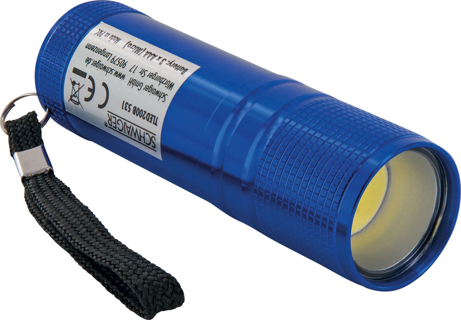 Schwaiger blaue TLED200 LED Taschenlampe