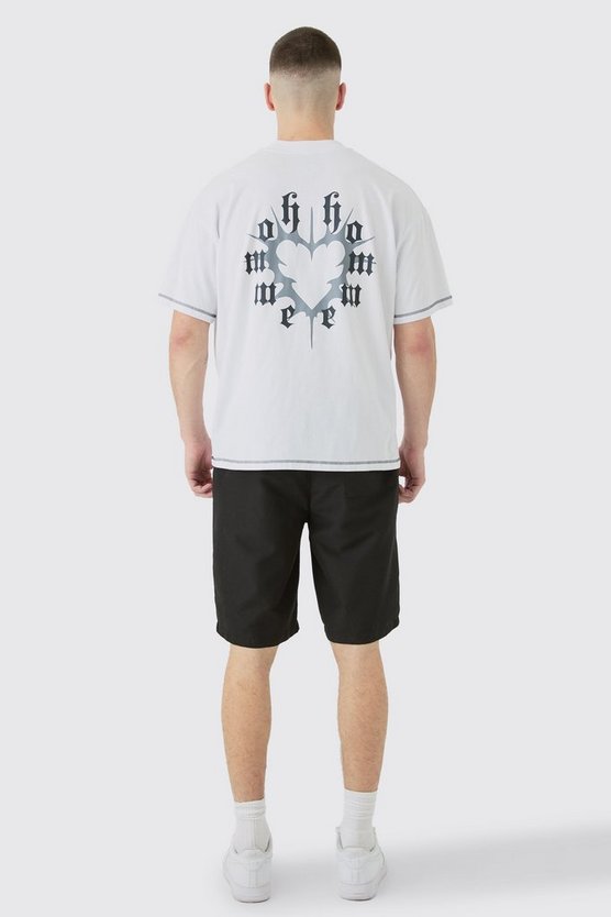 Tall lockere Shorts mit elastischem Bund