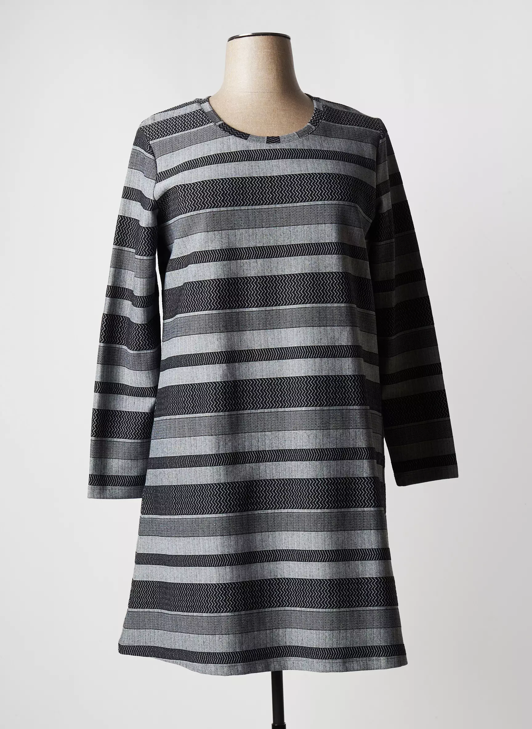 Thalassa Robes Mi Longues Femme couleur gris