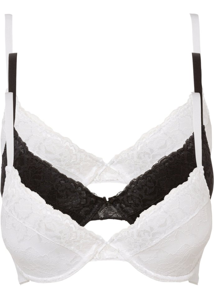 Push up BH mit Bügel (3er Pack)