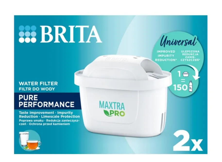 Brita MX+ Pure Performance - Vandens filtras 2 vnt.
