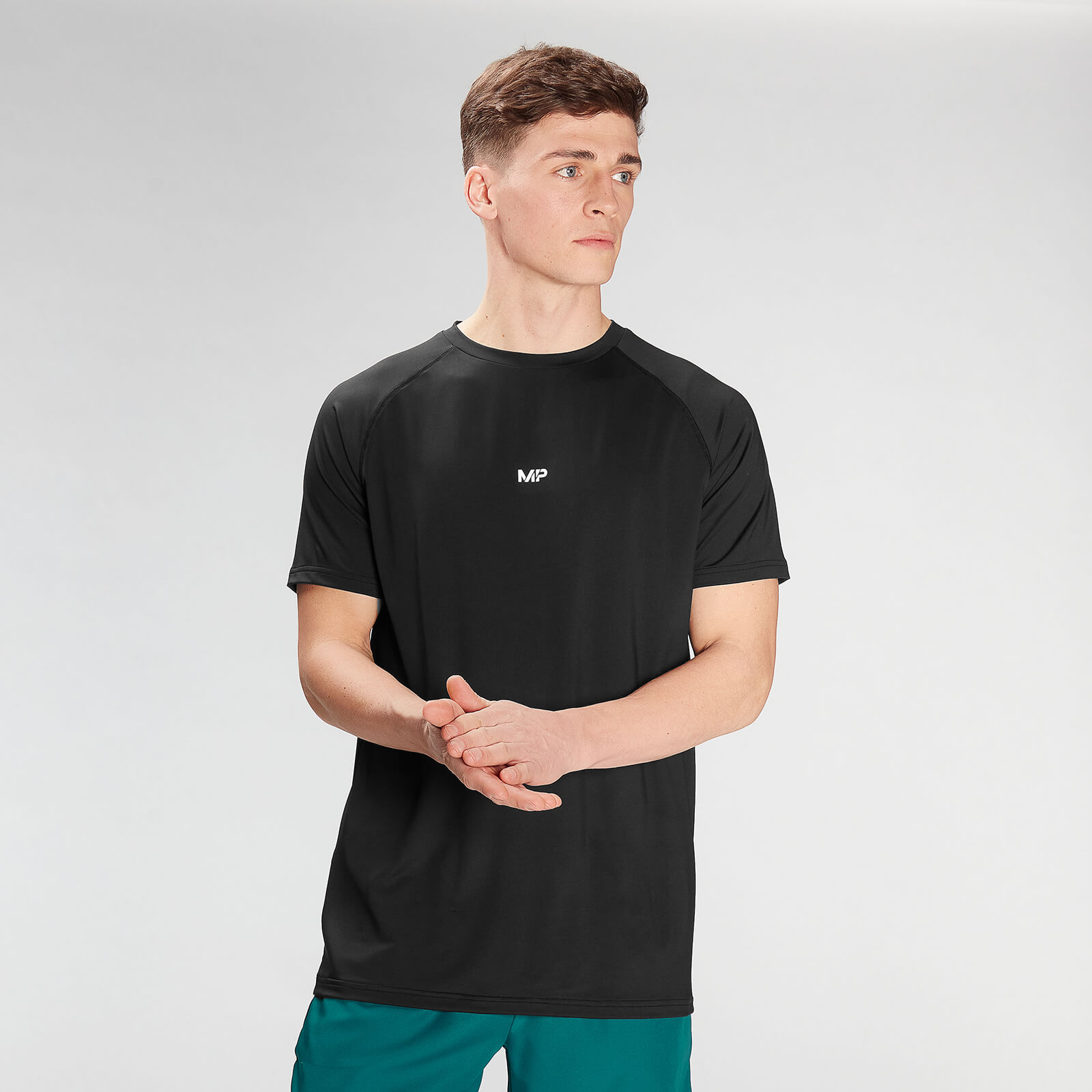 T-shirt à manches courtes MP Impact en édition limitée pour hommes – Noir