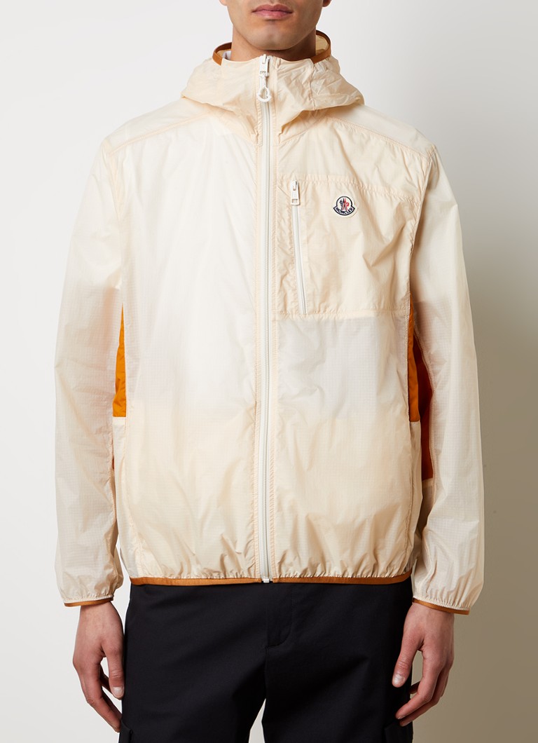 Moncler Mendes jacket with logo and zip pockets