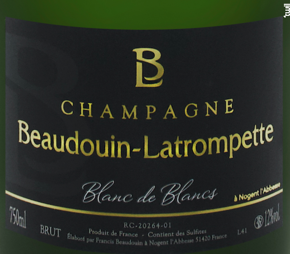 Blanc de Blancs Champagne Beaudouin-Latrompette