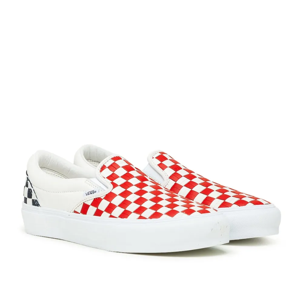 Vans OG Slip On Leather Woven LX VN0A5JJ19JD1 / weiss